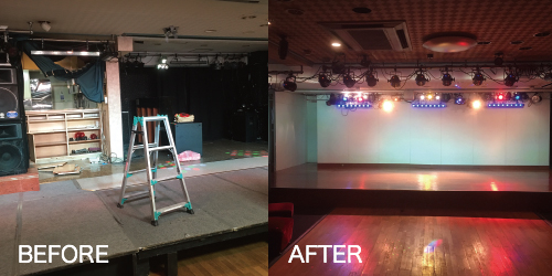 設備導入・内装施工業務